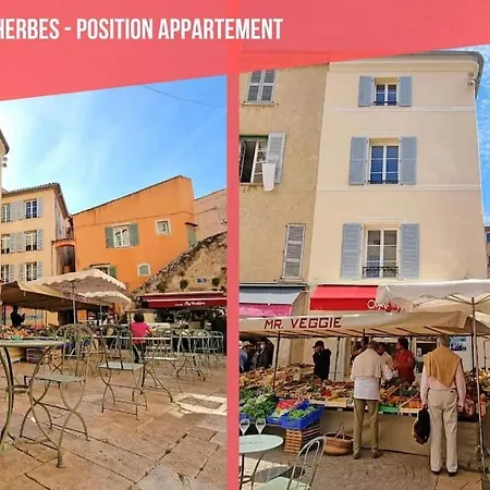 Chic - Climatise - 2 Pas Du Port - Place Aux Herbes *