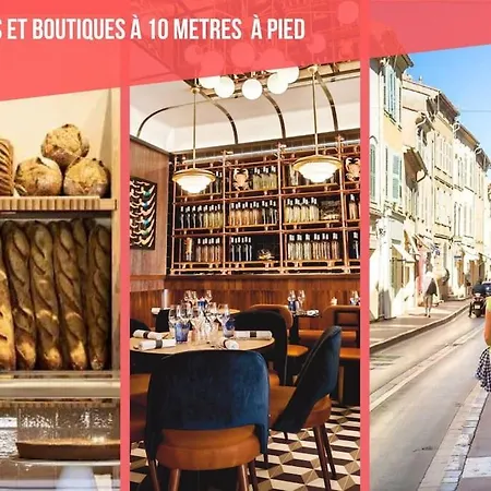 Chic - Climatise - 2 Pas Du Port - Place Aux Herbes Апартаменты *