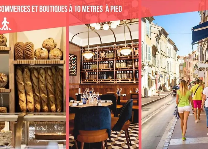 Chic - Climatise - 2 Pas Du Port - Place Aux Herbes Apartment *